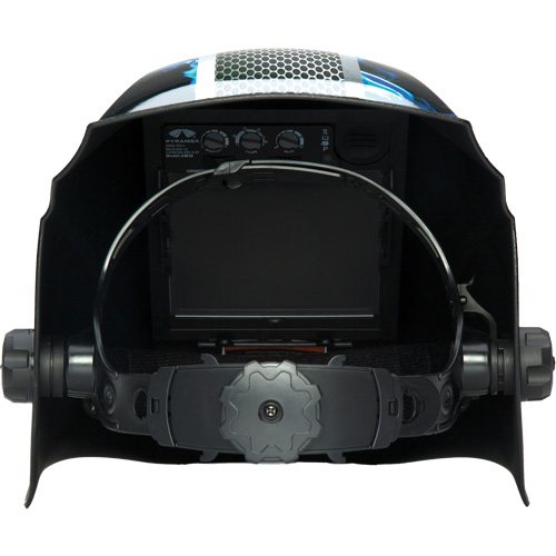 Casque de soudeur autonoircissant Leadhead, 3,8" lo x 3,4" la Champ de vision, Teinte 9 - 13 Auto-Cam