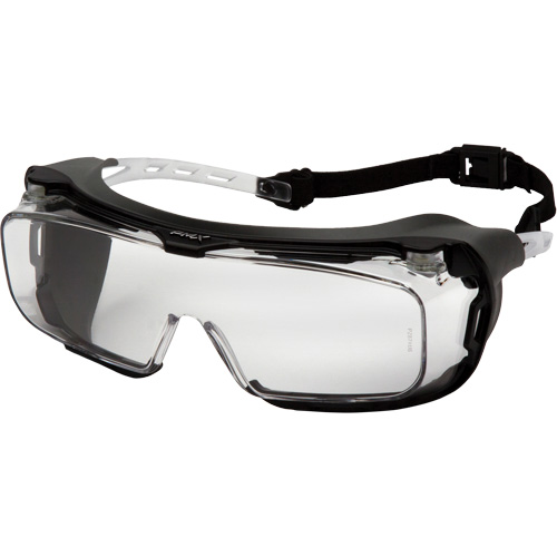 Cappture Plus Safety Goggles, Clear Lens, Anti-Fog, Closed Vent Auto-Cam