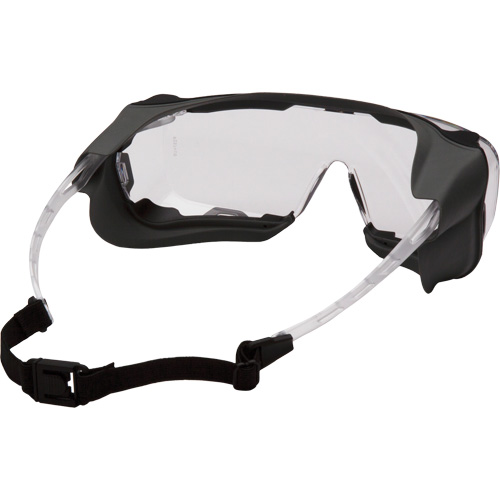 Cappture Plus Safety Goggles, Clear Lens, Anti-Fog, Closed Vent Auto-Cam