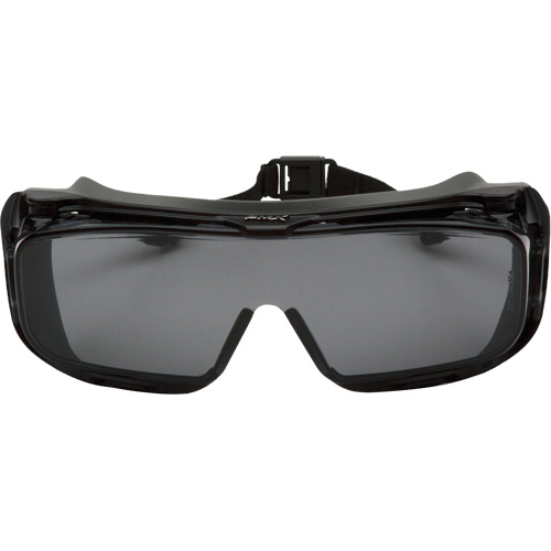 Cappture Plus Safety Goggles, Grey Lens, Anti-Fog, Closed Vent Auto-Cam