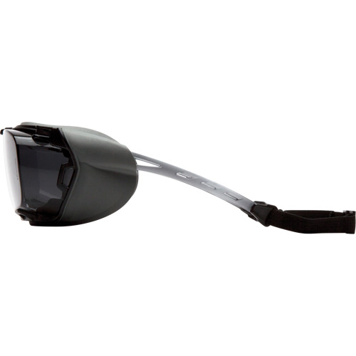 Cappture Plus Safety Goggles, Grey Lens, Anti-Fog, Closed Vent Auto-Cam