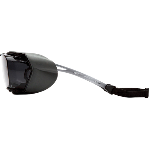 Cappture Safety Glasses, Grey Lens, Anti-Fog, ANSI Z87+/Meets/Exceeds CSA Z94.3 Auto-Cam
