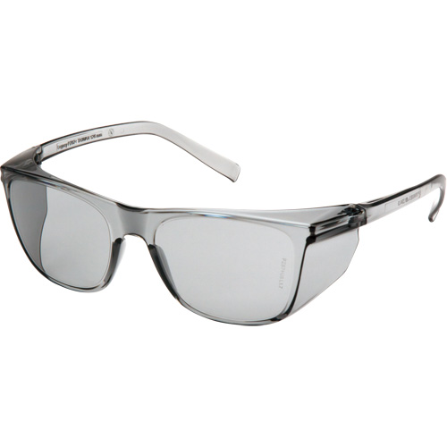 Lunettes de s&eacute;curit&eacute; Legacy, Lentille Gris p&acirc;le, ANSI Z87+/R&eacute;pond ou surpasse la norme CSA Z94.3 Auto-Cam