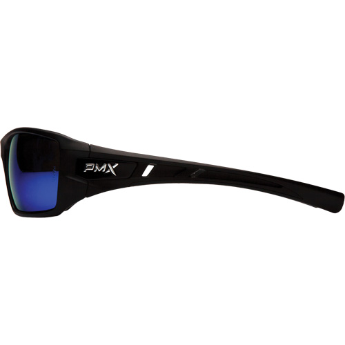 Velar Safety Glasses, Blue Mirror Lens, ANSI Z87+/Meets/Exceeds CSA Z94.3 Auto-Cam