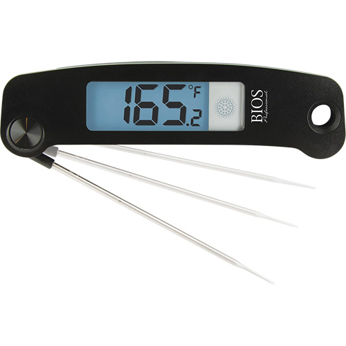 Folding Pocket Thermometer, Digital Auto-Cam