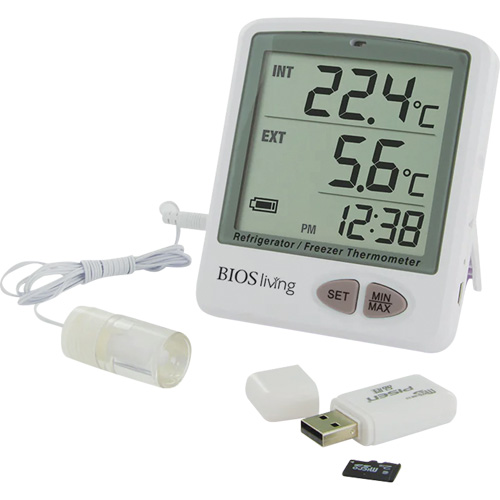 Living Vaccine Data Logger, - 50 °C to +70 °C (- 58 °F to +158 °F) Auto-Cam