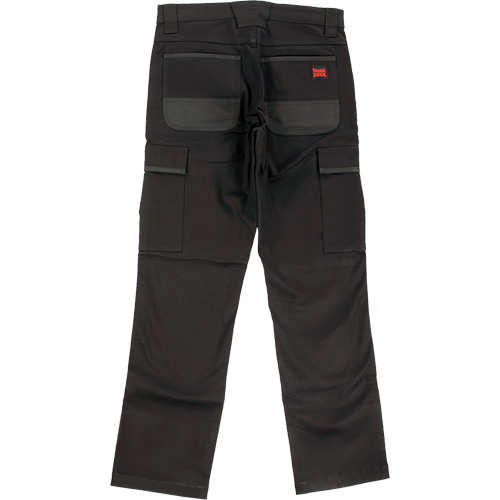 Pantalon de travail WP100, Coton/Spandex, Noir, Taille 2, Entrejambe 30 Auto-Cam