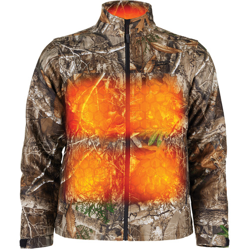 Veste chauffante M12 QuietShell avec pile, Hommes, Petit, Multicolore Auto-Cam
