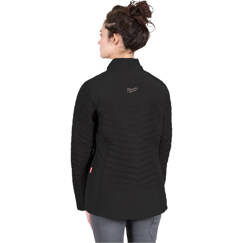 M12 Heated Axis Jacket with Battery, Women's, Large, Black Auto-Cam