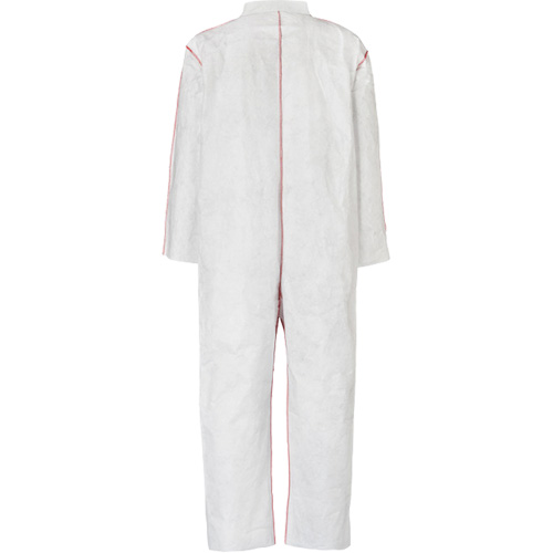 SFR Coveralls with Collar, Medium, White, Tyvek&reg; 400 Auto-Cam