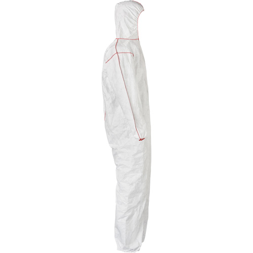 Combinaisons SFR avec cagoule, Moyen, Blanc, Tyvek 400 Auto-Cam