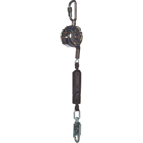 V-TEC 36CS Personal Fall Limiter-Cable, 10', Galvanized Steel, Swivel Auto-Cam