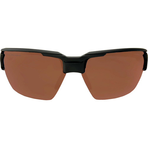 Lunettes de s&eacute;curit&eacute; Pumori, Lentille Cuivre, Anti-&eacute;gratignures/Polaris&eacute;, ANSI Z87+/MCEPS GL-PD 10-12/R&eacute;pond ou surpasse la norme CSA Z94.3 Auto-Cam