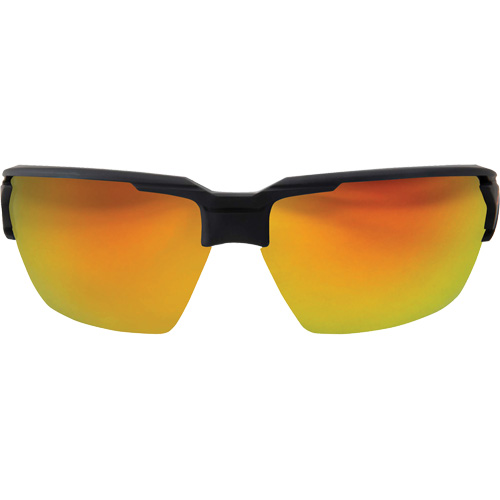Lunettes de s&eacute;curit&eacute; Pumori, Lentille Rouge/Miroir, Anti-&eacute;gratignures, ANSI Z87+/MCEPS GL-PD 10-12/R&eacute;pond ou surpasse la norme CSA Z94.3 Auto-Cam