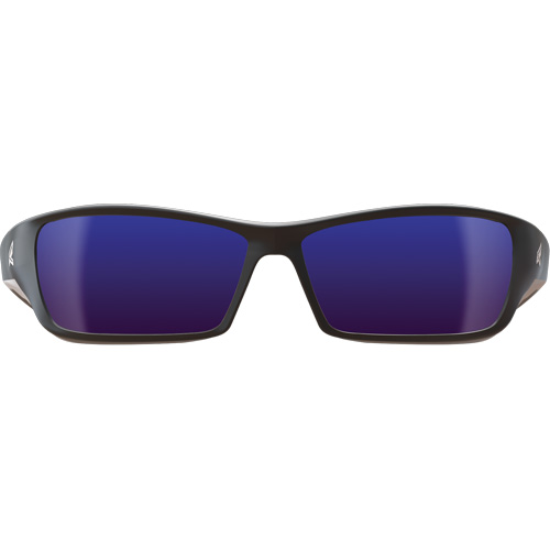 Reclus Safety Glasses, Blue Mirror Lens, Anti-Scratch, ANSI Z87+/MCEPS GL-PD 10-12/Meets/Exceeds CSA Z94.3 Auto-Cam