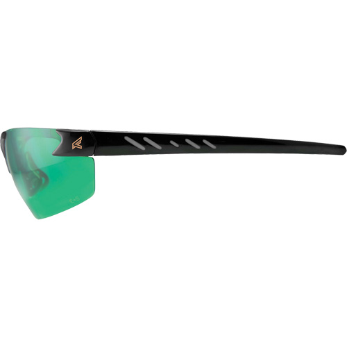 Zorge G2 Safety Glasses, Green Lens, Anti-Scratch, ANSI Z87+/MCEPS GL-PD 10-12/Meets/Exceeds CSA Z94.3 Auto-Cam