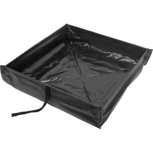 Berme de confinement des d&eacute;versements repliable &agrave; rouler, Capacit&eacute; 34 gal. US, 3' la x 3' lo x 6" h Auto-Cam