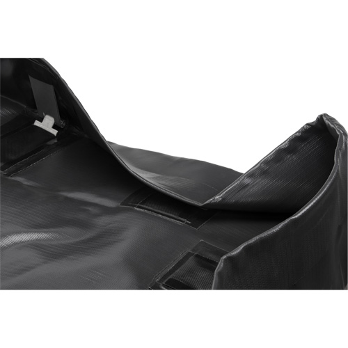 Collapsible Berm, 90 US Gal. Capacity, 4' W x 6' L x 6" H, Snap-Up Bracket Auto-Cam