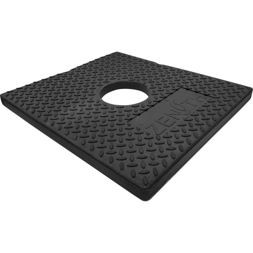 Base en caoutchouc pour poteau d&eacute;lin&eacute;ateur, 10 lb Auto-Cam