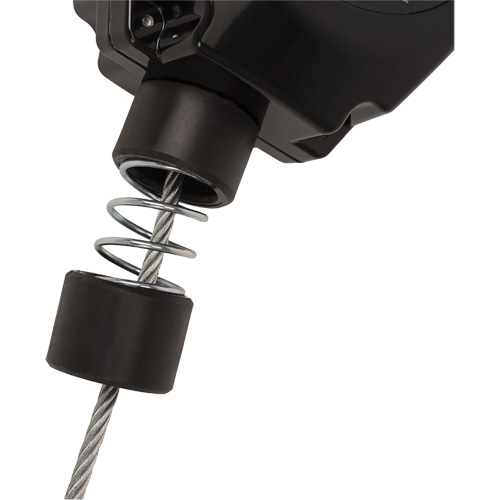 SRL-73302-40LE Cordage de s&eacute;curit&eacute; autor&eacute;tractable, 40', Acier galvanis&eacute;, Pivotant Auto-Cam