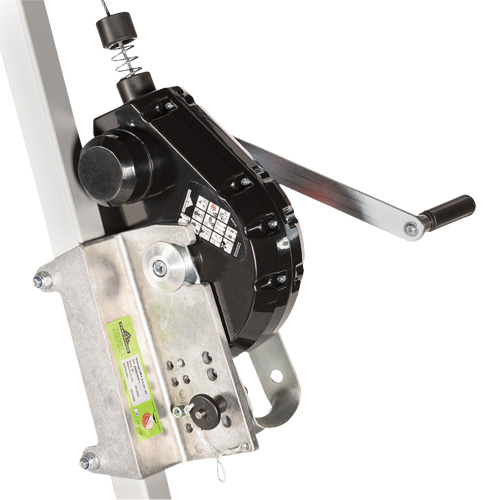 SRL-73303-60 Cable Self-Retracting Lifeline with Recovery, 60', Galvanized Steel, Swivel Auto-Cam