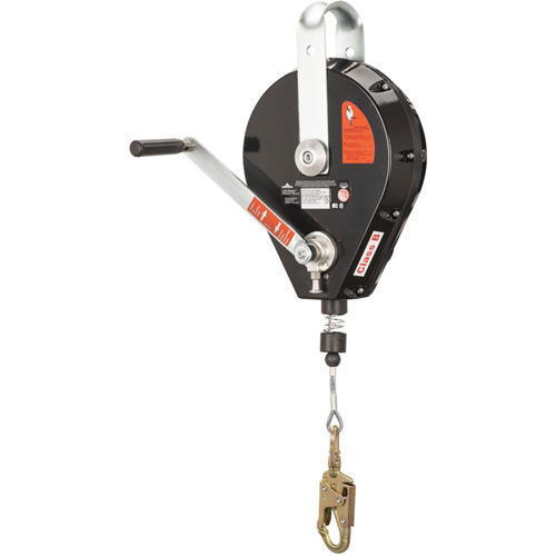 SRL-73303-96 Cable Self-Retracting Lifeline with Recovery, 96', Galvanized Steel, Swivel Auto-Cam