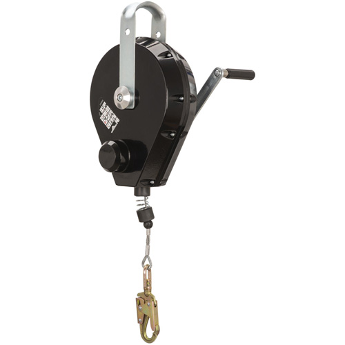 SRL-73303-96 Cable Self-Retracting Lifeline with Recovery, 96', Galvanized Steel, Swivel Auto-Cam