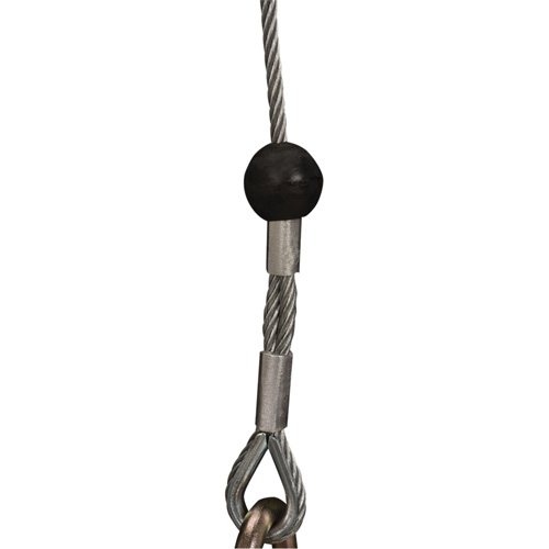 SRL-73303-96 Cable Self-Retracting Lifeline with Recovery, 96', Galvanized Steel, Swivel Auto-Cam