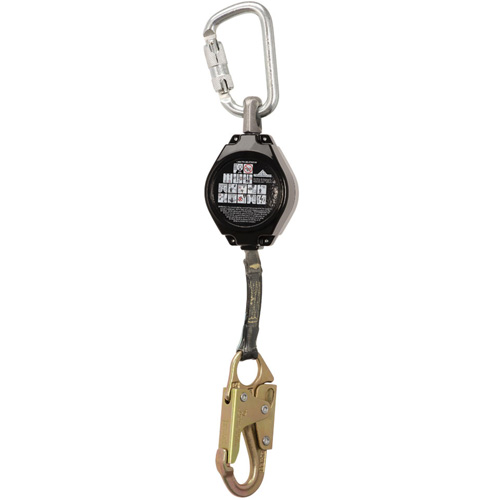SRL-76105-6AR Arc Flash Self-Retracting Lifeline, 6', Dyneema&reg;, Swivel Auto-Cam