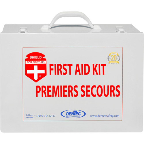 Shield First Aid Kit, Meets/Exceeds CSA Z1220-24 Type 3 High-Risk Environment, Large (51-100 Workers) Auto-Cam