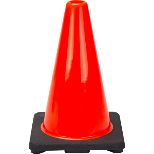 Premium Traffic Cone, 12", Orange Auto-Cam