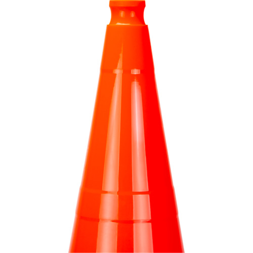 C&ocirc;ne de signalisation de premi&egrave;re qualit&eacute;, 28", Orange Auto-Cam