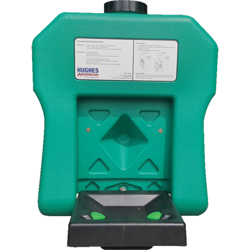 Portable Self-Contained Eyewash Station, Gravity-Fed, 16 gal. Capacity, Meets ANSI Z358.1 Auto-Cam