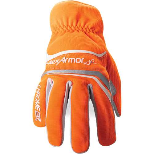 Gants r&eacute;sistant &agrave; la coupe Chrome SLT 4075, Taille Petit/7, Enveloppe en Ch&egrave;vre/PEHP, ASTM ANSI niveau A6/EN 388 niveau E Auto-Cam