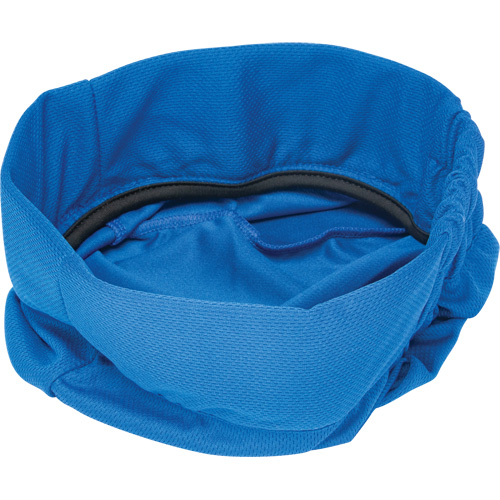 Casquette de protection refroidissante, Bleu Auto-Cam