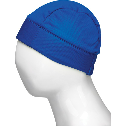 Casquette de protection refroidissante, Bleu Auto-Cam