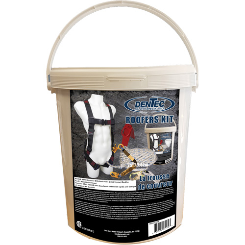 Trousse pour couvreurs Koala Behr avec corde de 25', Certifi&eacute;e CSA, Classe A, Grand/Moyen/T-Grand, Cap. 310 lb Auto-Cam