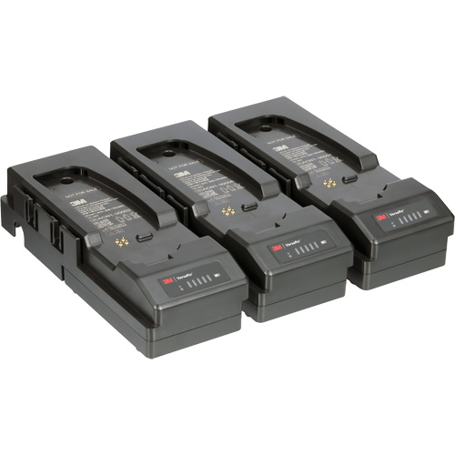 Emballage de chargeur de pile &agrave; trois postes Versaflo  pour APR motoris&eacute; TR-300+ Auto-Cam