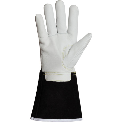 Endura&reg; 399GKGL5 Welding Gloves, Grain Goatskin, Size X-Small Auto-Cam