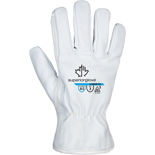 Gants contre l'arc &agrave; la coupe Endura 378WGKTFG, Cuir fleur de ch&egrave;vre, Taille T-petit Auto-Cam