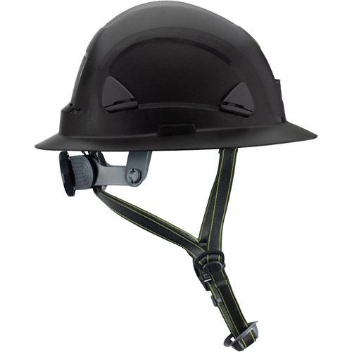 Fibre Metal Climbing Style Helmet with Full Brim, Meets CSA Type 2, Ratchet Suspension, Non-Vented Auto-Cam