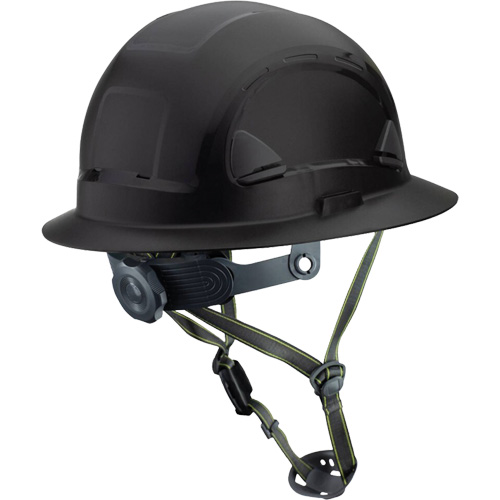 Fibre Metal Climbing Style Helmet with Full Brim, Meets CSA Type 2, Ratchet Suspension, Non-Vented Auto-Cam