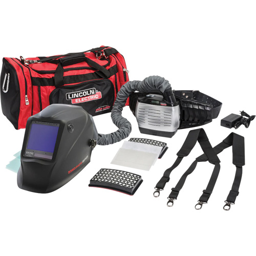 VIKING 3350 XG Auto-Darkening PAPR with Extended Battery, Welding Helmet, Lithium-Ion Battery Auto-Cam