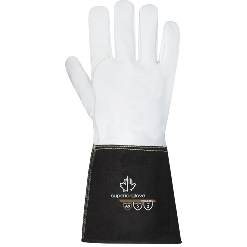 Gants r&eacute;sistants &agrave; l'incendie Endura 399GCXL5, Taille Grand, Enveloppe en Ch&egrave;vre, ASTM ANSI niveau A9 Auto-Cam