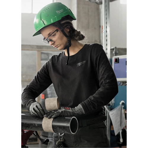 T-shirt hybride &agrave; manches longues FREEFLEX, Femmes, T-petit, Noir Auto-Cam