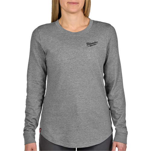 FREEFLEX Long-Sleeve Hybrid T-Shirt, Women's, X-Small, Grey Auto-Cam