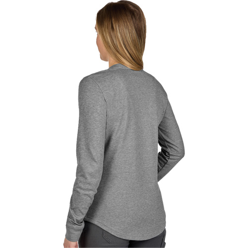FREEFLEX Long-Sleeve Hybrid T-Shirt, Women's, X-Small, Grey Auto-Cam