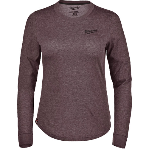 FREEFLEX Long-Sleeve Hybrid T-Shirt, Women's, X-Small, Purple Auto-Cam