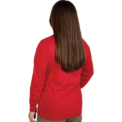 GRIDIRON Long Sleeve Logo T-Shirt, Women's, X-Small, Red Auto-Cam