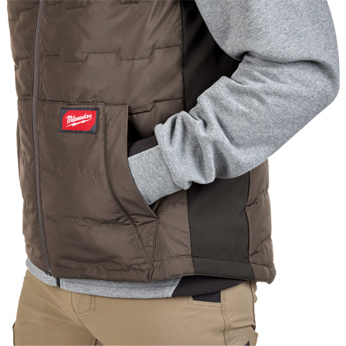 FREEFLEX Lightweight Insulated Vest, Men's, Small, Brown Auto-Cam